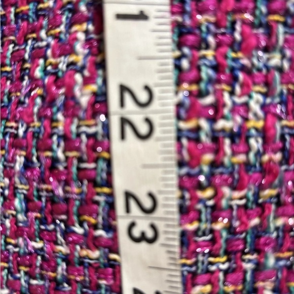 J. Crew NWT No. 2 Pink Tweed Pencil Skirt - sz 16 - Picture 5 of 11